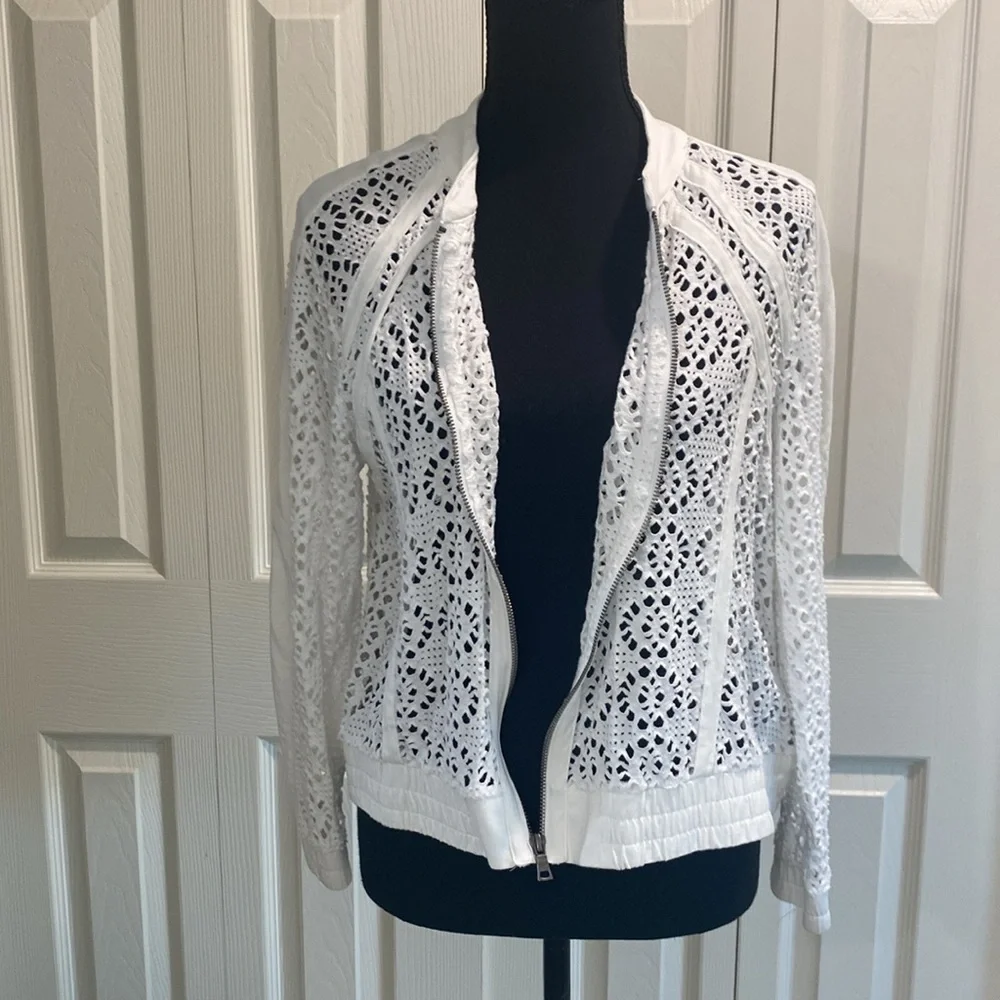 Ruby Rd laser cut jacket - Picture 5 of 5